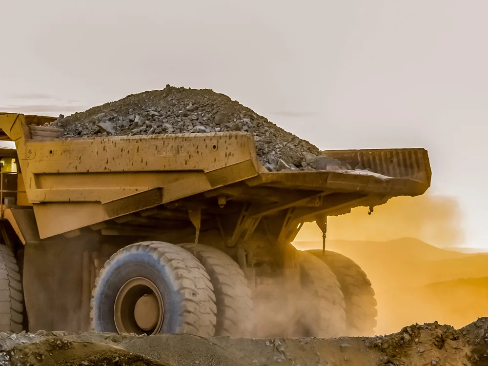 Haul truck working on an Australian mine site