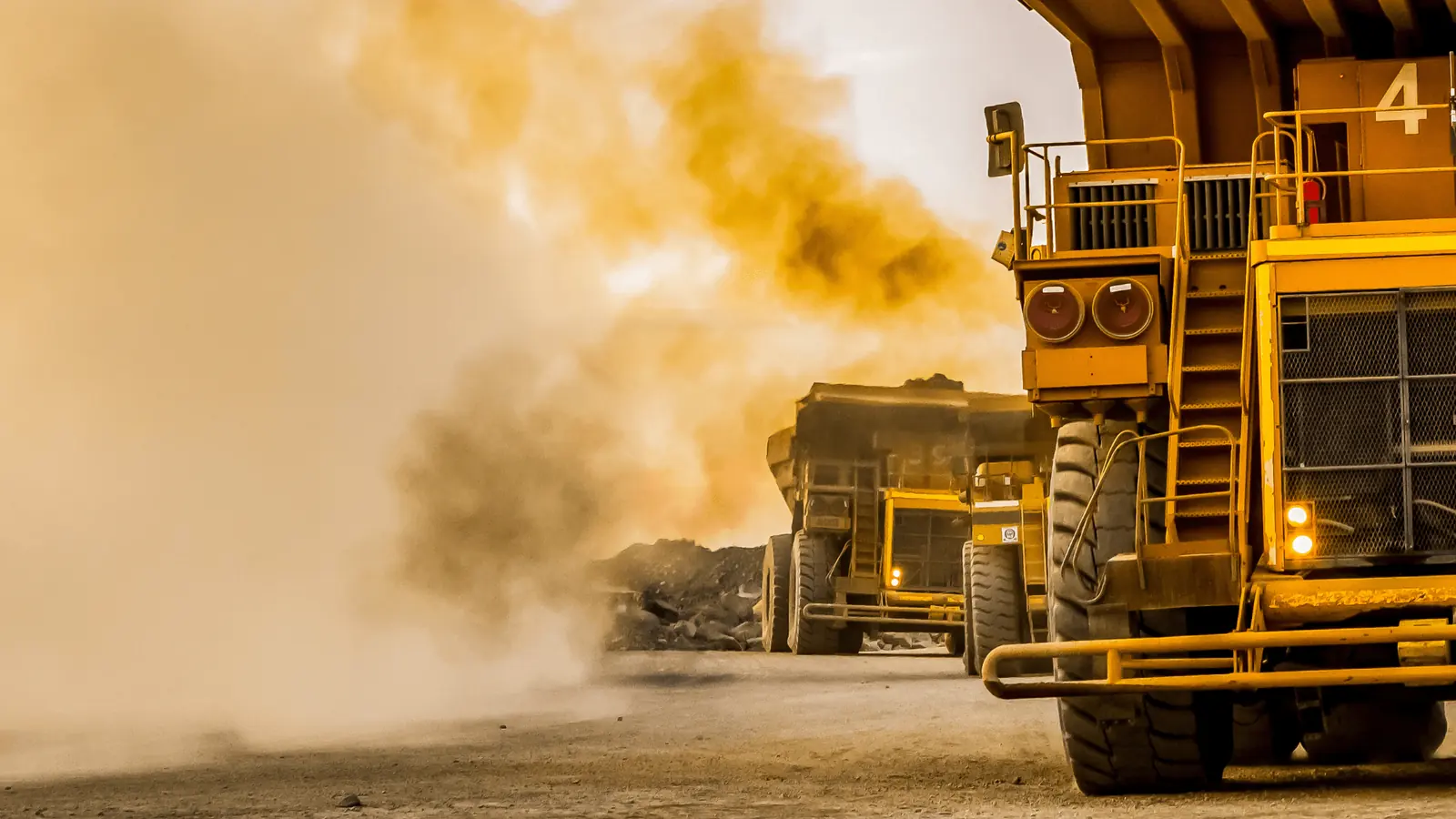 Haul truck operating on an Australian mine site
