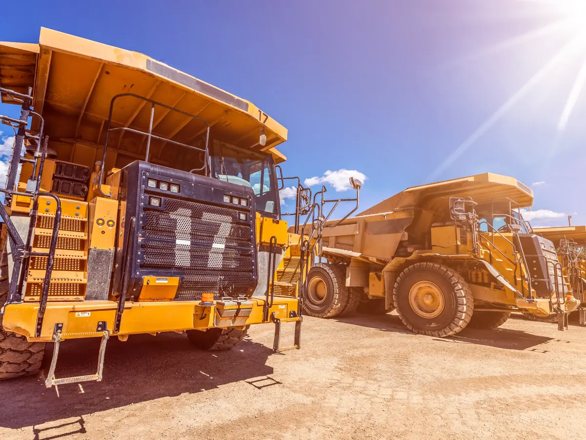 Haul truck operating on an Australian mine site